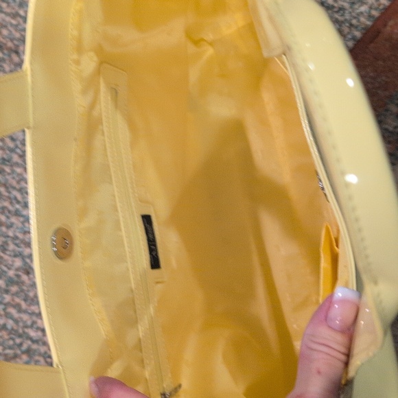 Armani Jeans Large Yellow Tote - Picture 4 of 12